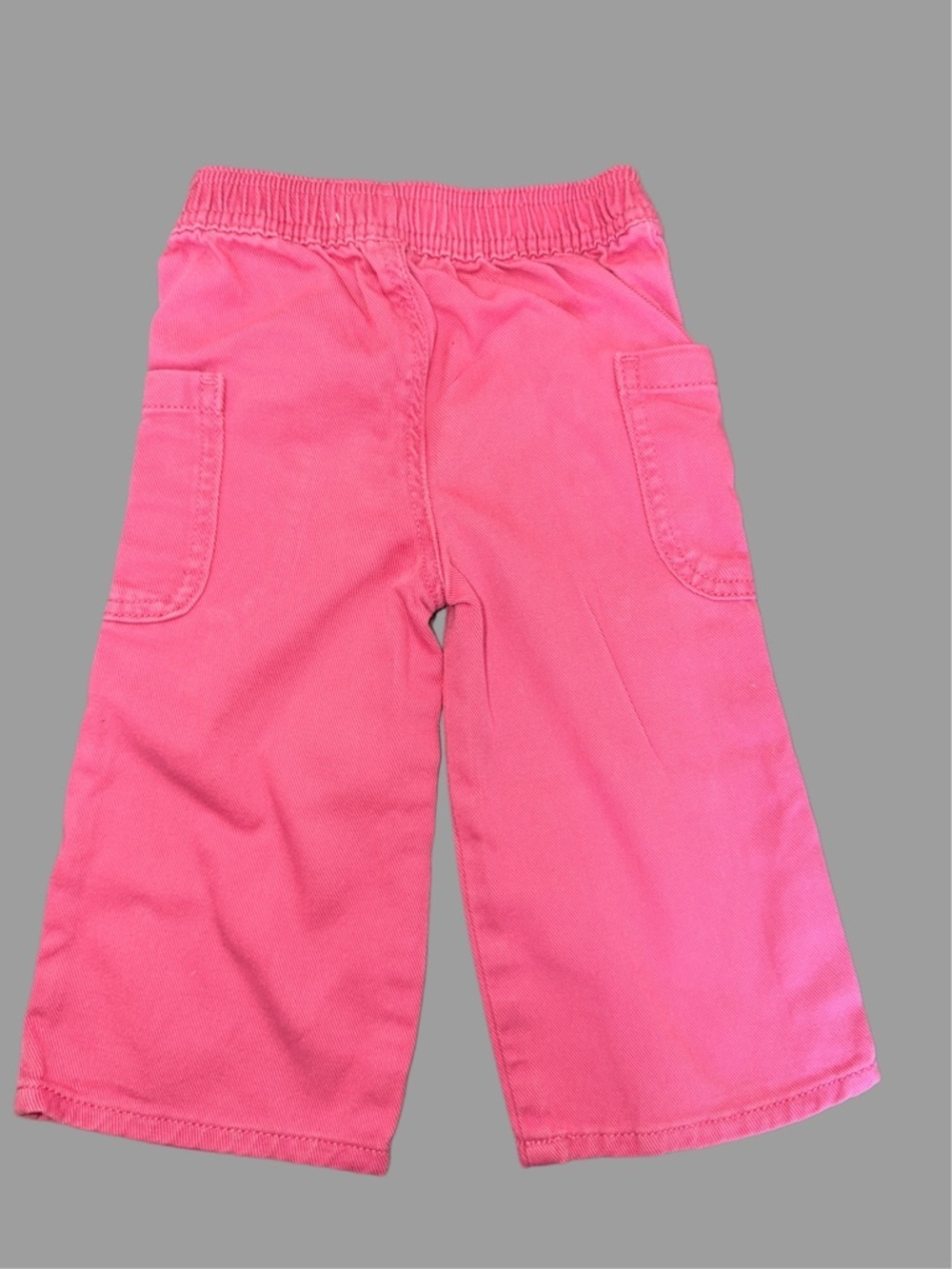 Old Navy Wide-Leg Pull-On Pants | Toddler Girl | 18-24 Months | Pink | Like New - Picture 2 of 2